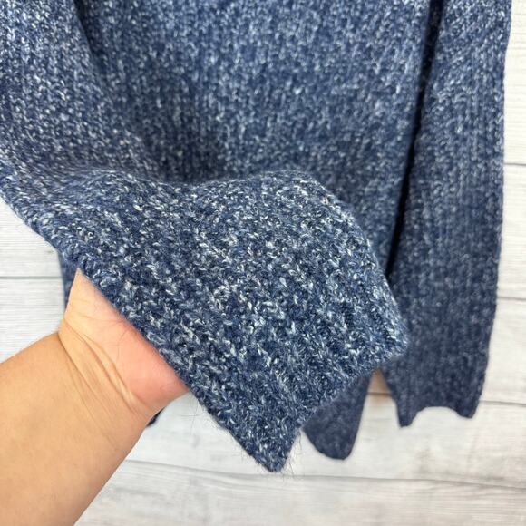 A New Approach Plus Size Blue Woven Knit V-Neck Sweater Size 2X - Picture 4 of 7